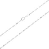 Srebrny łańcuszek MĘSKI splot PANCERKA 1,7 mm