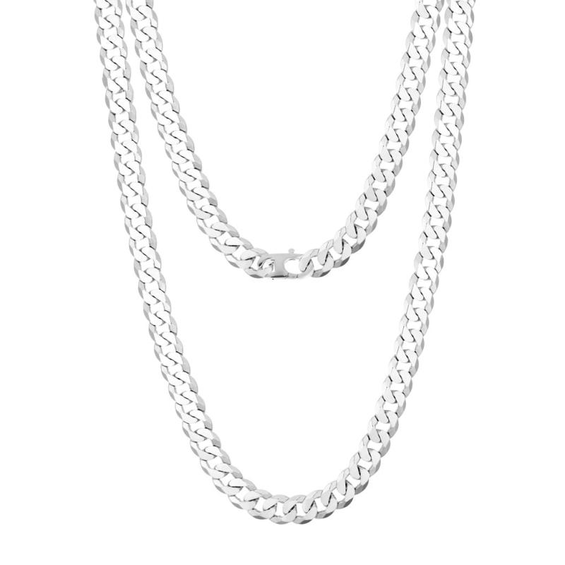 Łańcuszek MĘSKI srebrny szeroki PANCERKA SREBRO 925 1,6 cm